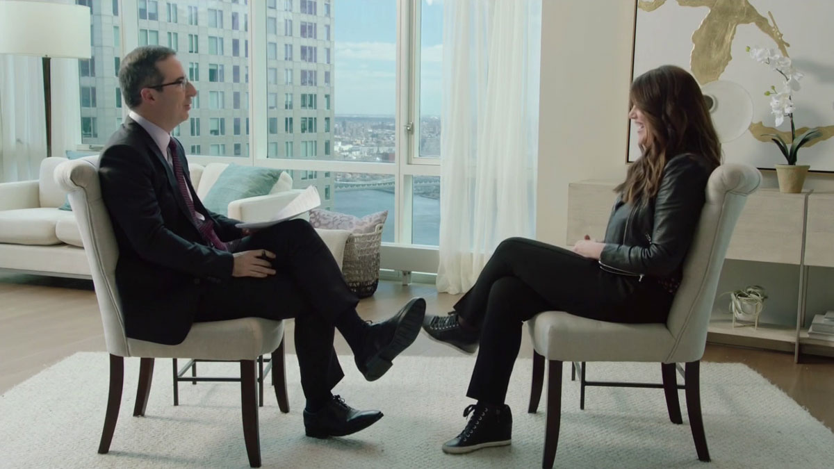 John Oliver interviews Monica Lewinsky