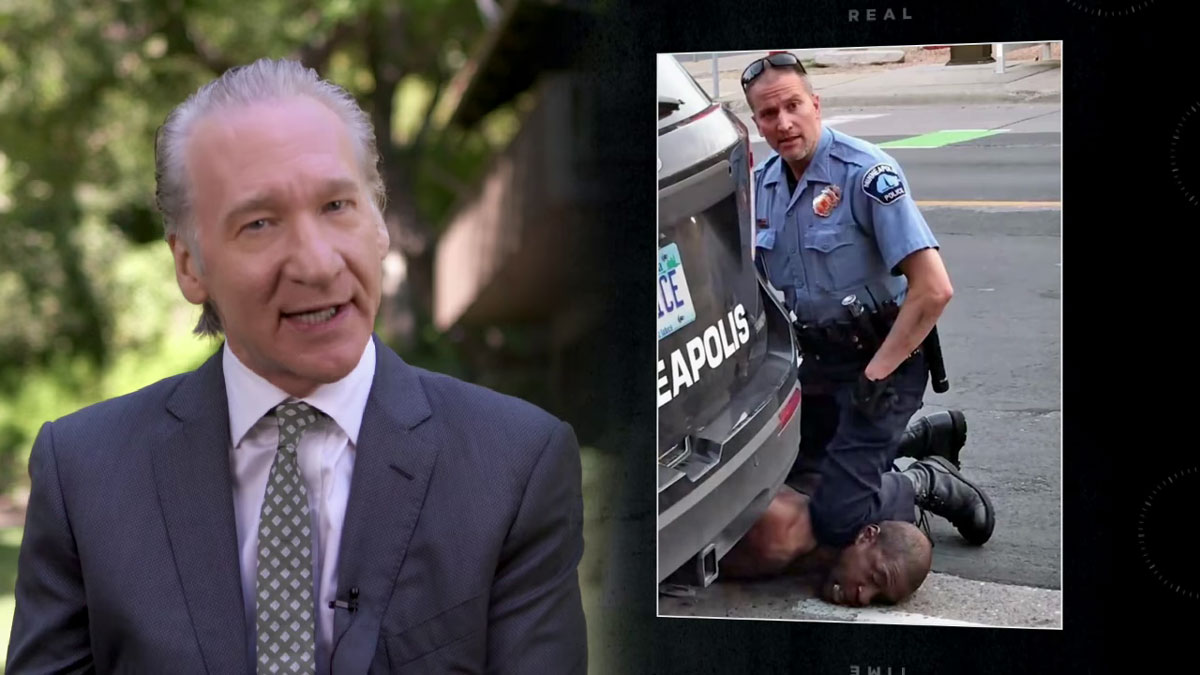 Bill Maher applauds the police officers who have finally begun to acknowled...