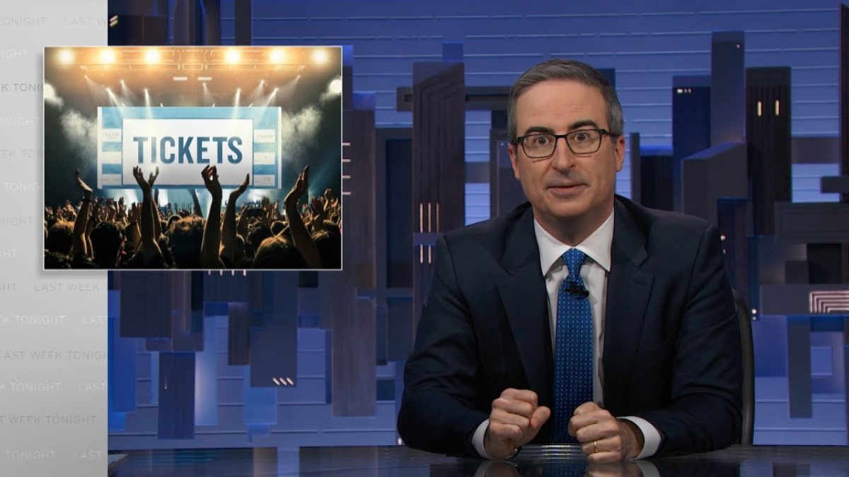 Ticket resale: Last Week Tonight with John Oliver