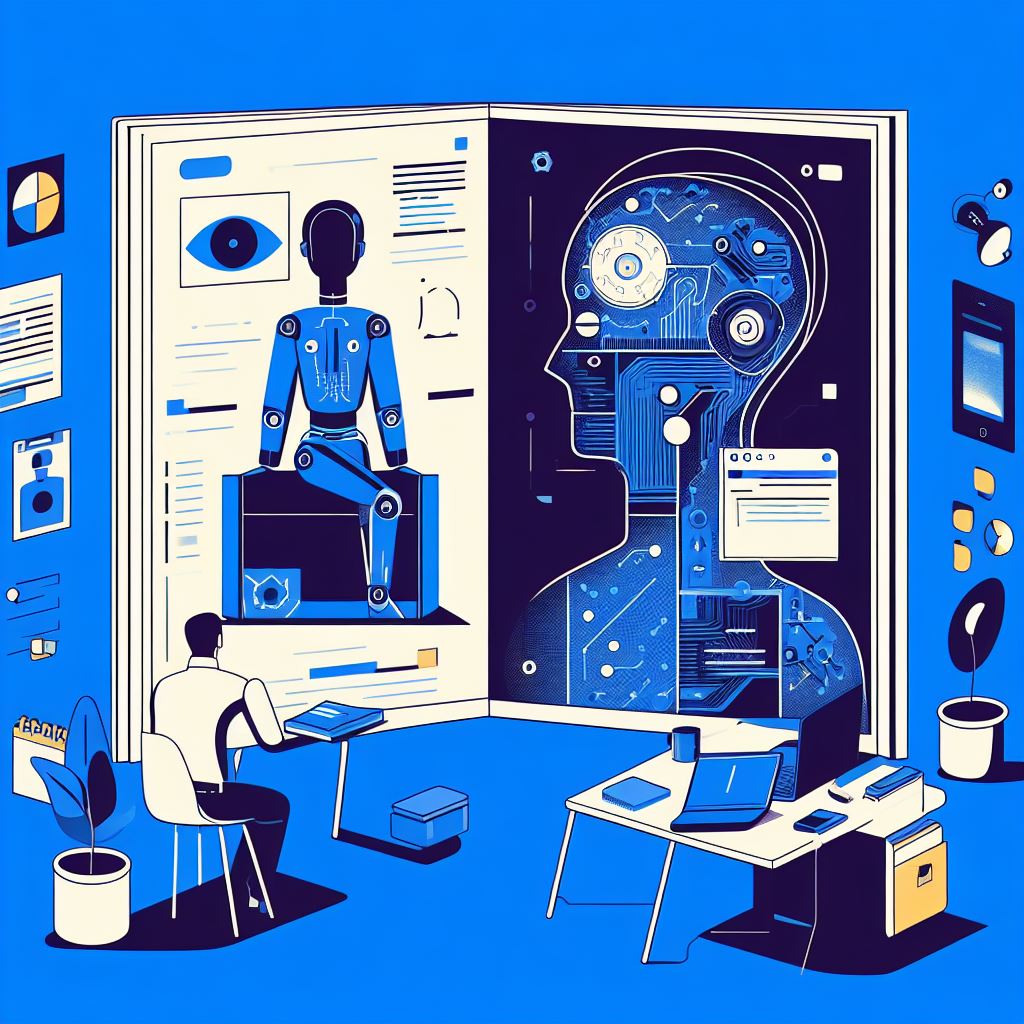 ChatGPT Artificial Intelligence - Illustration by Poccioro