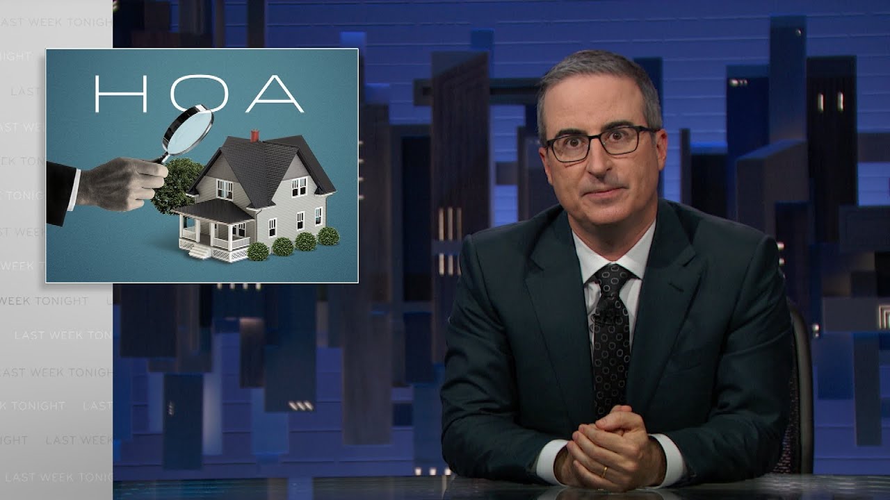 Homeowners Associations: Last Week Tonight with John Oliver