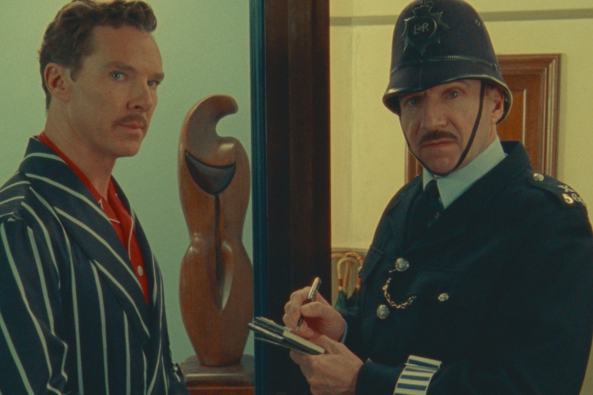 Benedict Cumberbatch and Ralph Fiennes in 'The Wonderful Story of Henry Sugar.'