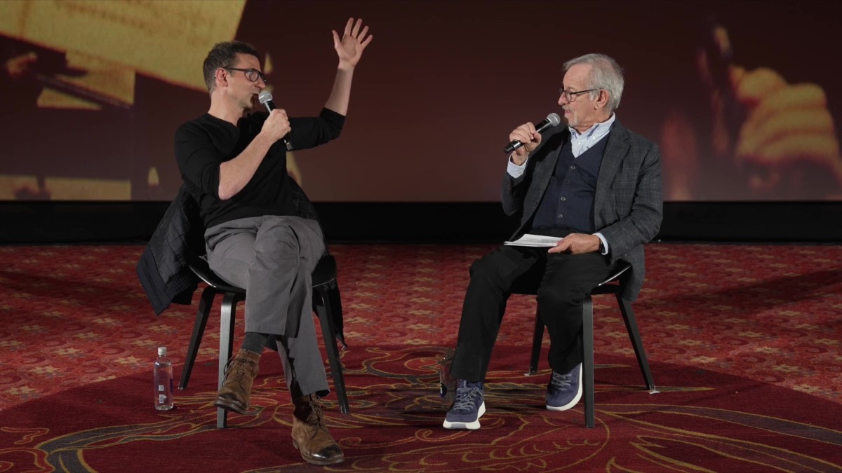 Steven Spielberg and Bradley Cooper discuss Maestro