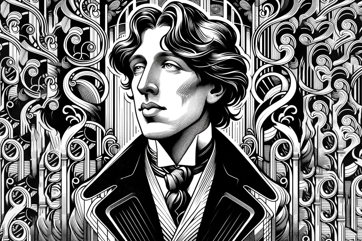 Oscar Wilde - Illustration by Poccioro