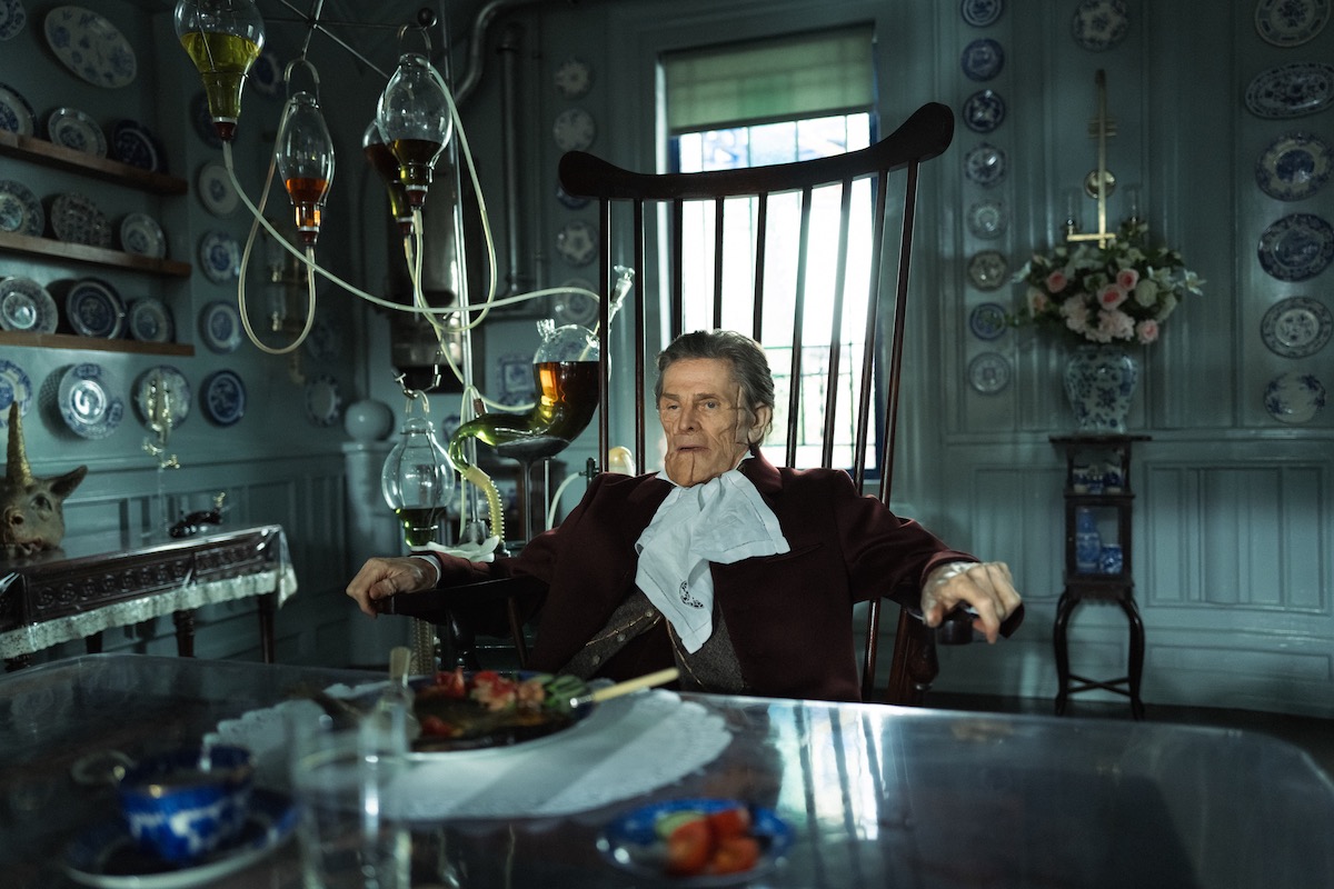 Willem Dafoe as Dr. Godwin Baxter