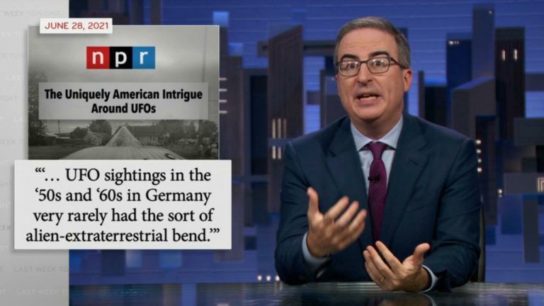 UFOs: Last Week Tonight with John Oliver