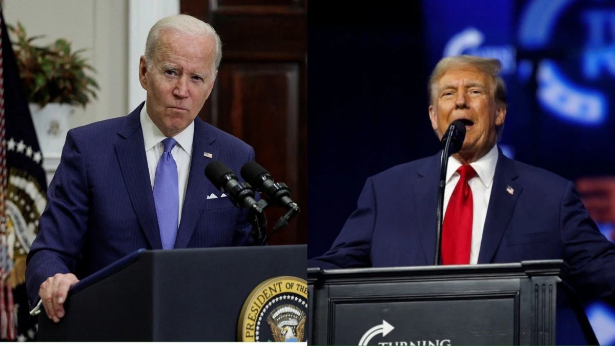 Biden vs. Trump Clash of Dinosaurs in America's Twilight
