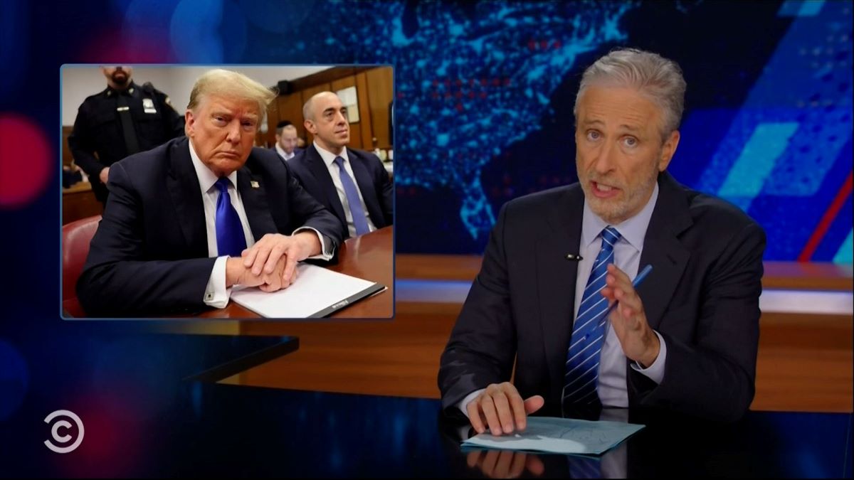 Jon Stewart Tackles The Trump Conviction Fallout & Puts The Media on Trial